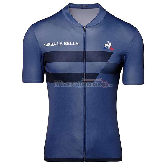 Abbigliamento Ciclismo Tour de France Manica Corta 2020 Spento Blu